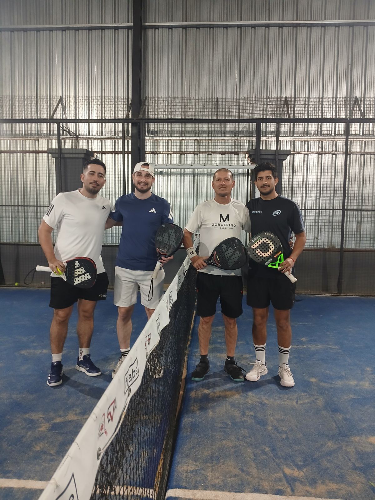 Foto de Georgerino, Paulo / Loureiro, Tomás vs Garay, Lautaro / Trossero, Nicolas