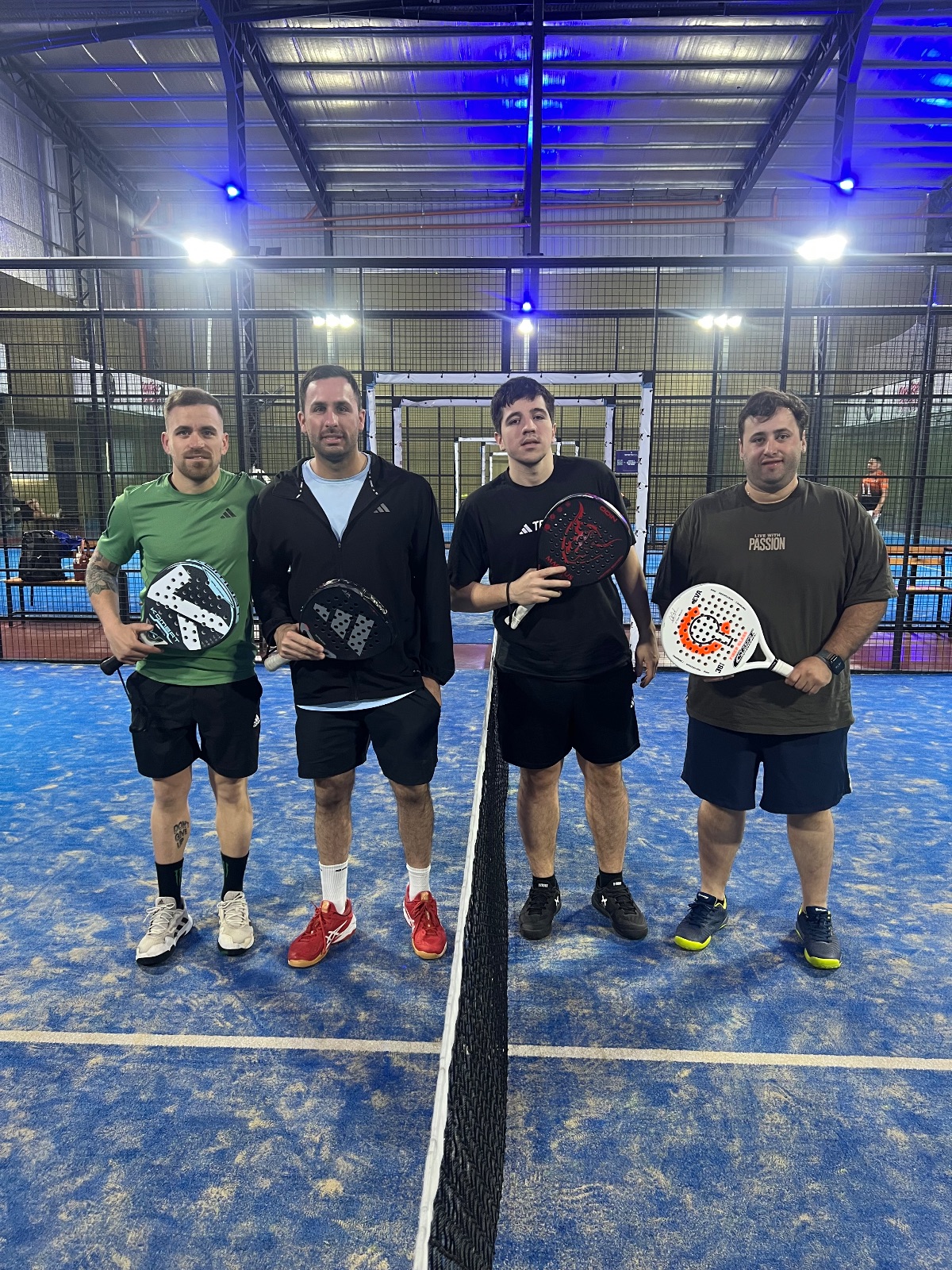 Foto de Sandoval, Matías Leandro / Silva, Bruno Jorge vs Sacarelo, Nicolas / Veltri, Mauricio
