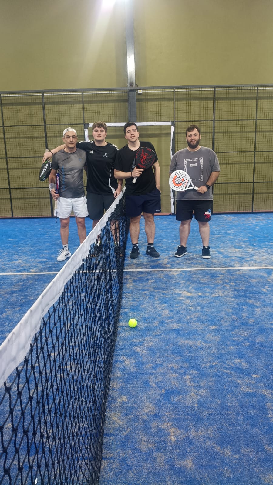 Foto de Sandoval, Matías Leandro / Silva, Bruno Jorge vs Caballero, Ariel / Salort, Jesús
