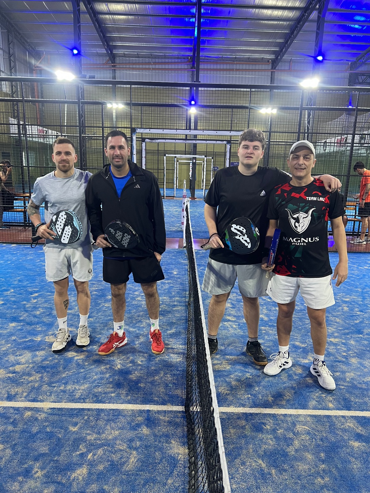 Foto de Sacarelo, Nicolas / Veltri, Mauricio vs Caballero, Ariel / Salort, Jesús