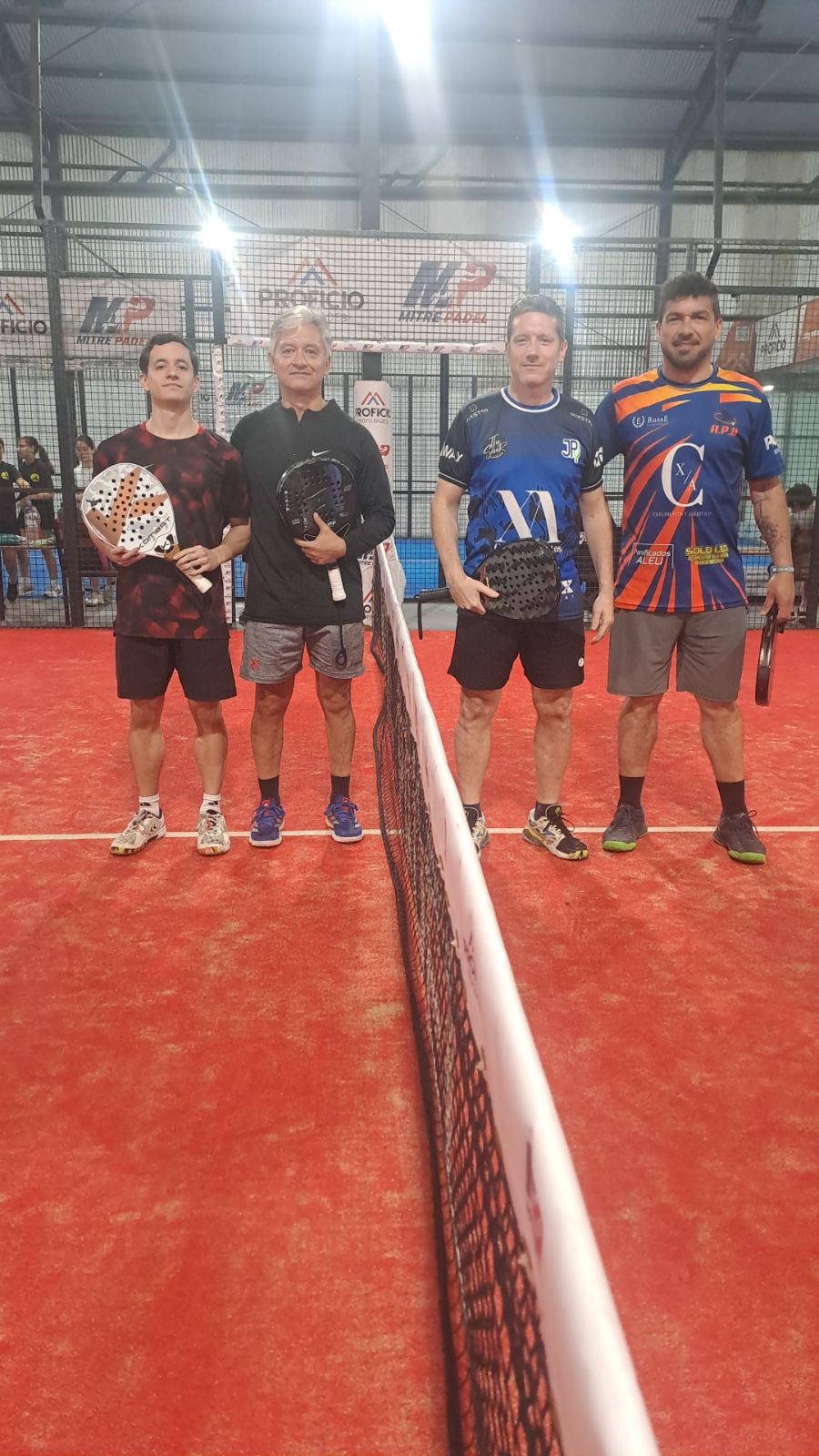 Foto de Villalba, Ignacio / Villalba, Adolfo vs Calvanese, Simón / Vidal, Ricardo Hernan