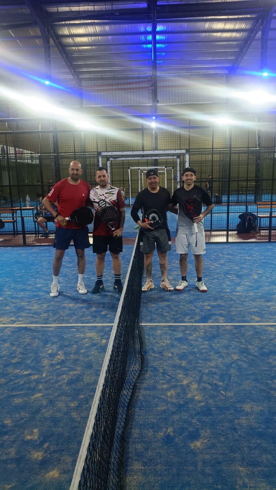 Foto de Ferraro, Maximiliano / Saurel, Javier vs Espíndola, Jonatan Matias / Frezza, Leonardo Miguel