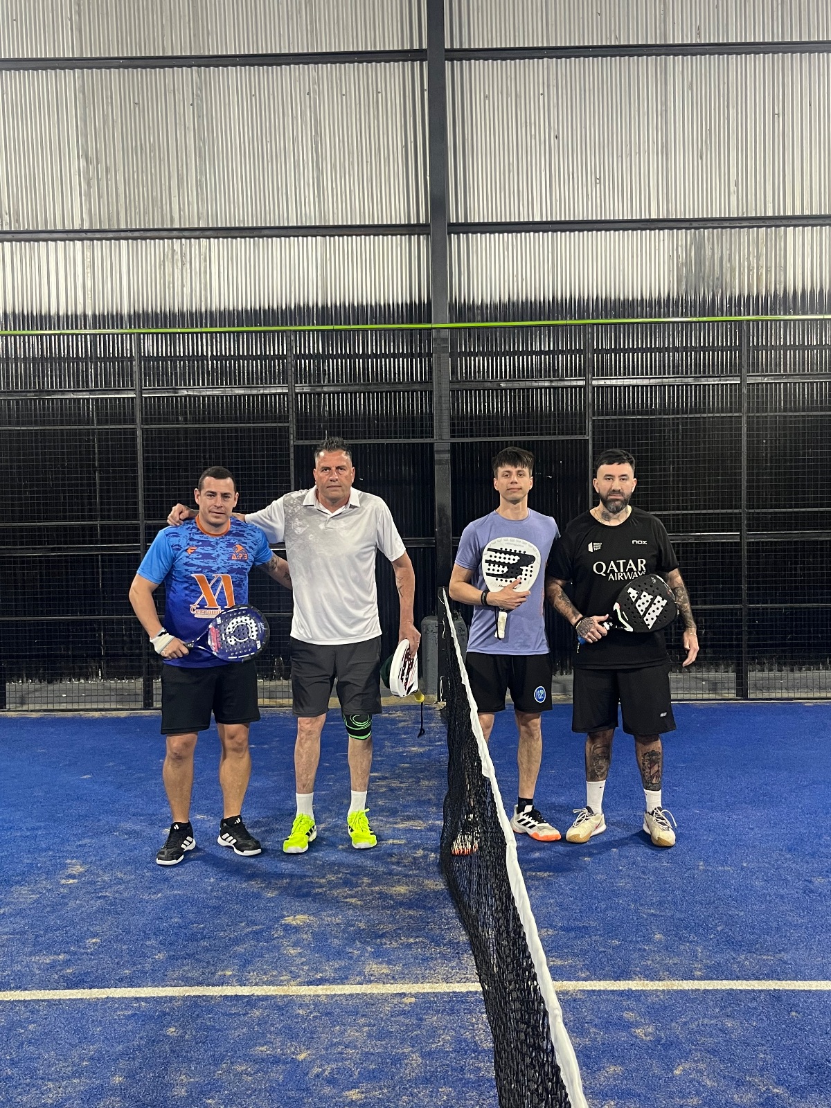 Foto de Lopez, Jesús Antonio / Santillan, Fernando vs Reynoso, Julio Leandro / Romero, Brian