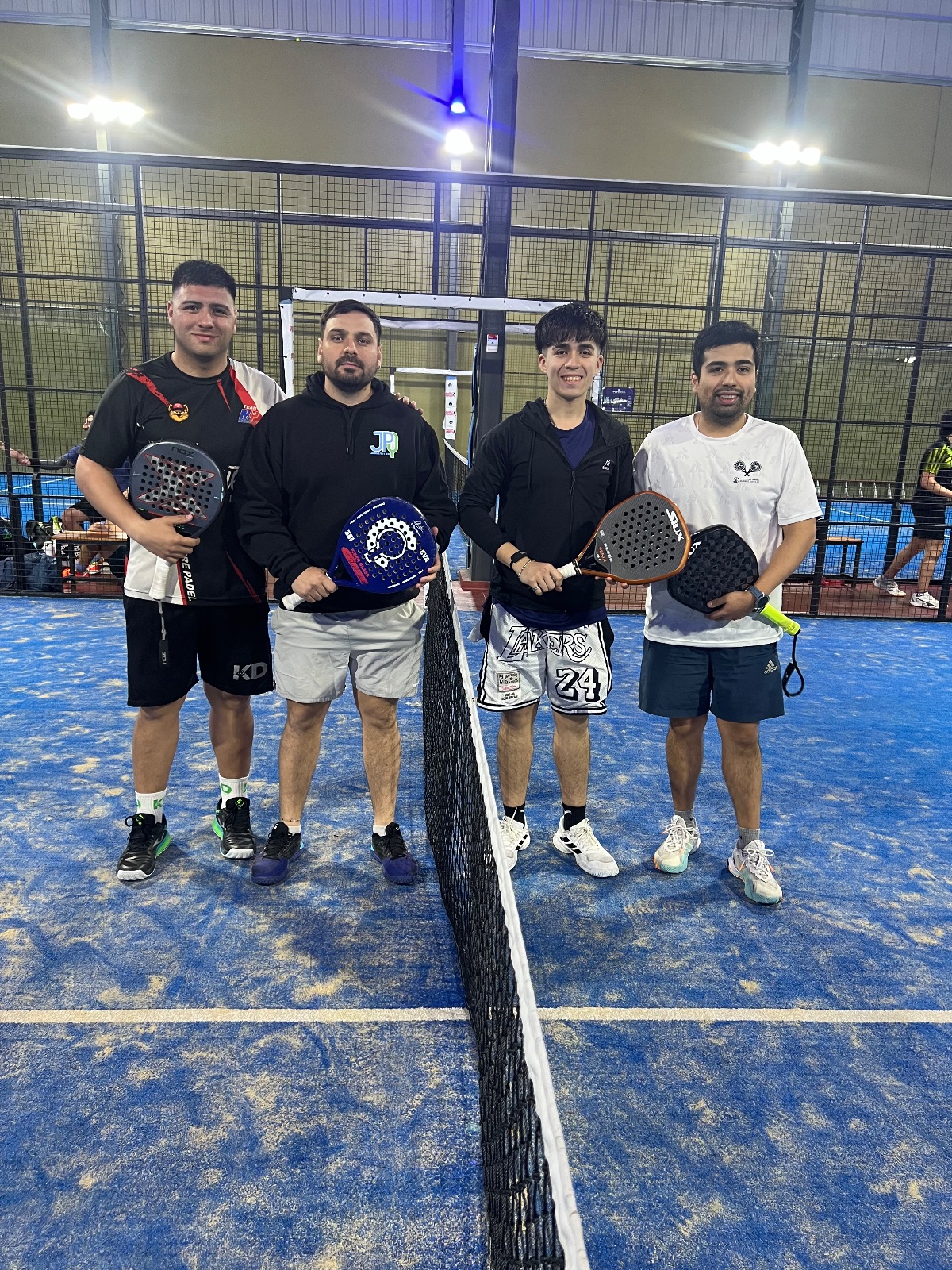 Foto de Goroso, Leonardo / Piragine, Nicolás vs Gareis, Jesús / Urbina, Diego