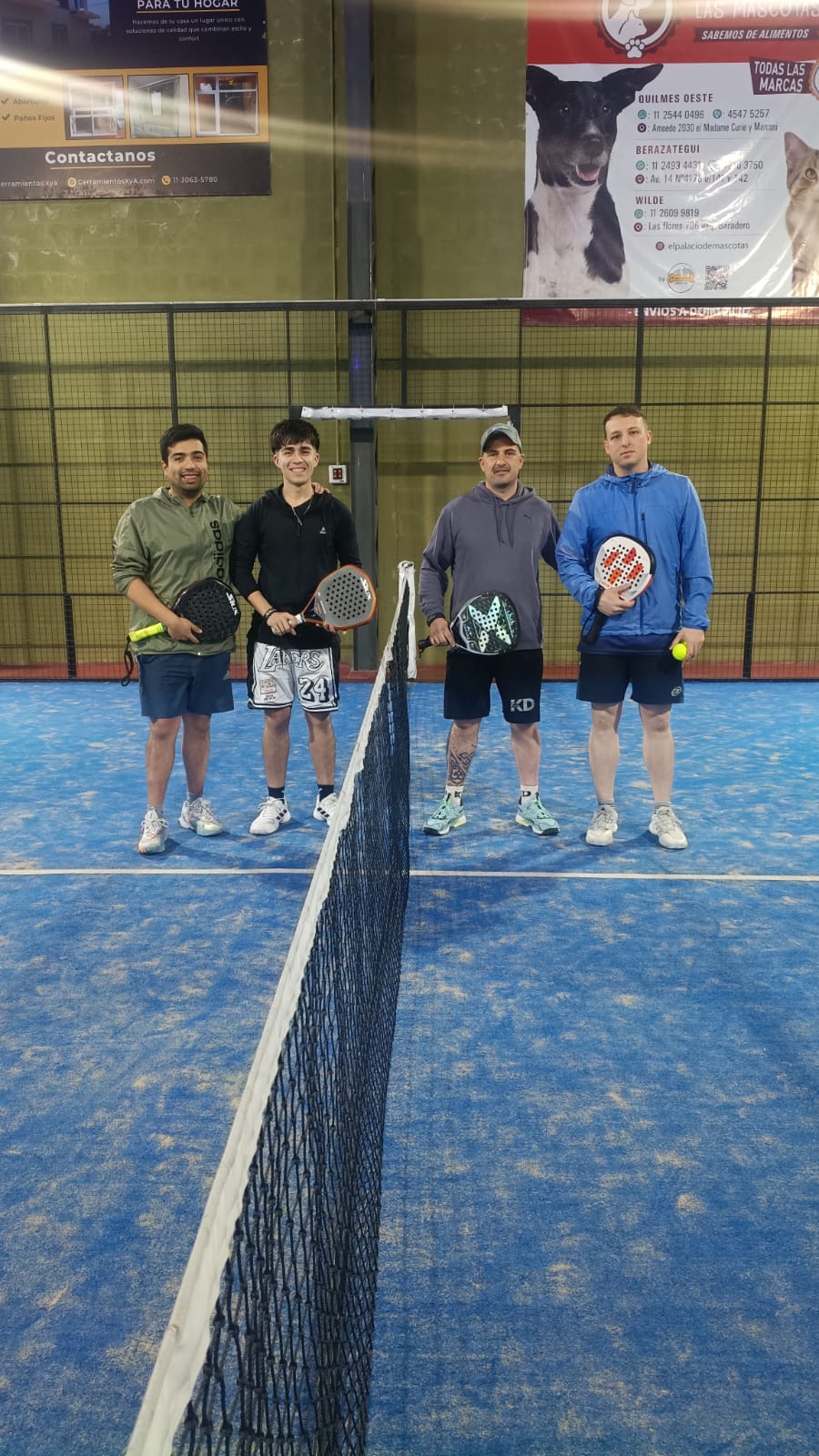 Foto de Alvarez Mansilla, Fernando / Rios, Marcelo vs Gareis, Jesús / Urbina, Diego