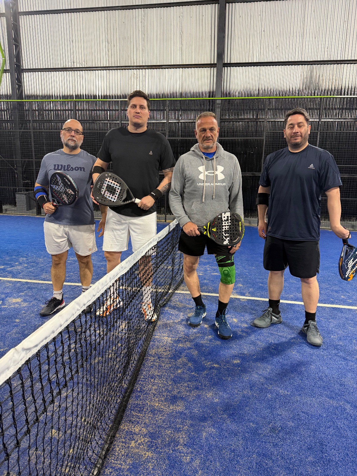 Foto de Nicotera, Ángel / Rivadeneyra, Diego Sebastián vs Macaudier, Esteban / Rocha, Juan