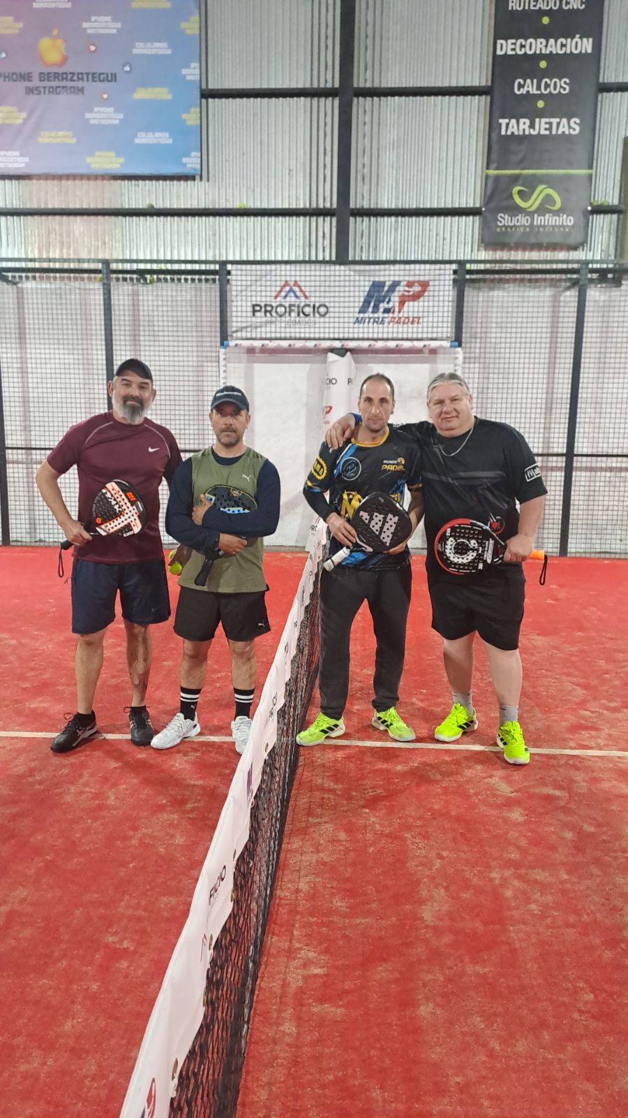 Foto de Acosta, Alejandro / Silva, Diego Fernando vs Martinez, Luis / Ortega, Ariel