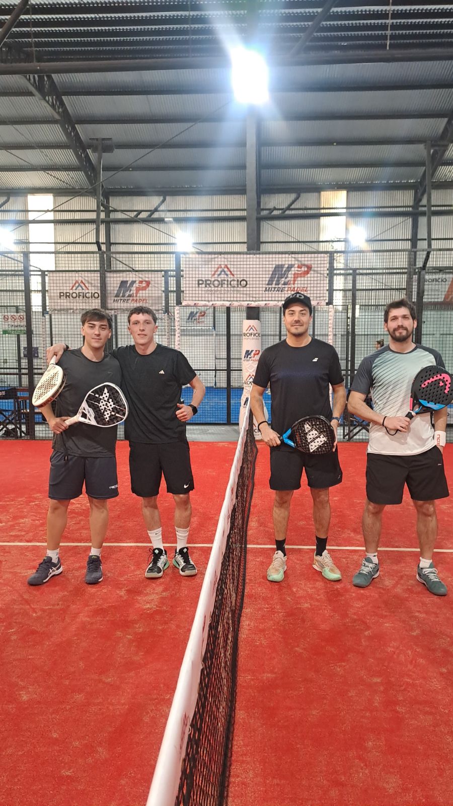 Foto de Favatier, Facundo / Gonzalez, Ramiro vs Disipio, Julián / Mengarelli, Franco