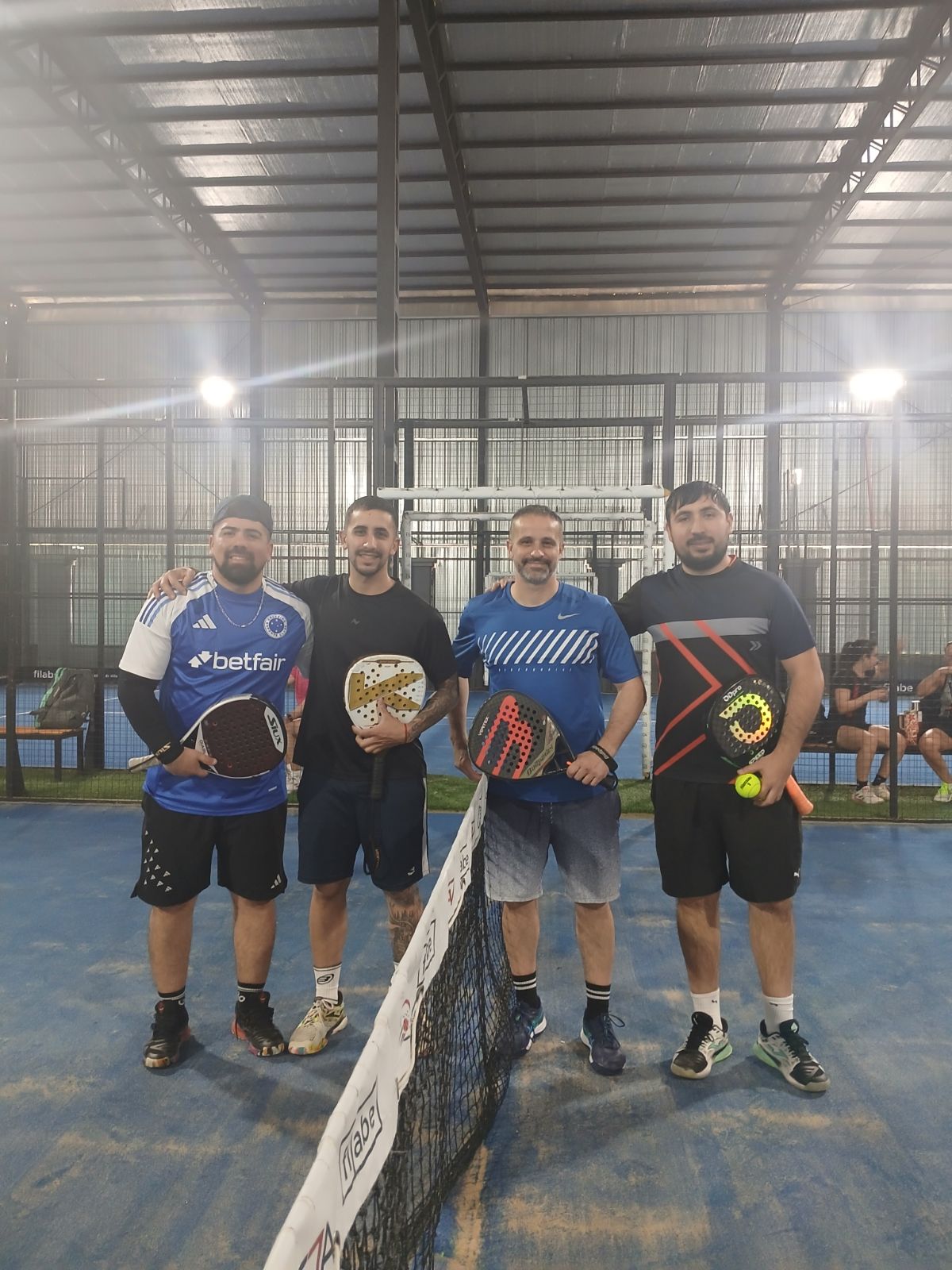 Foto de Delfini, Gastón / Palacios, Nazareno vs Alegre, Alan / Piano, Leonardo