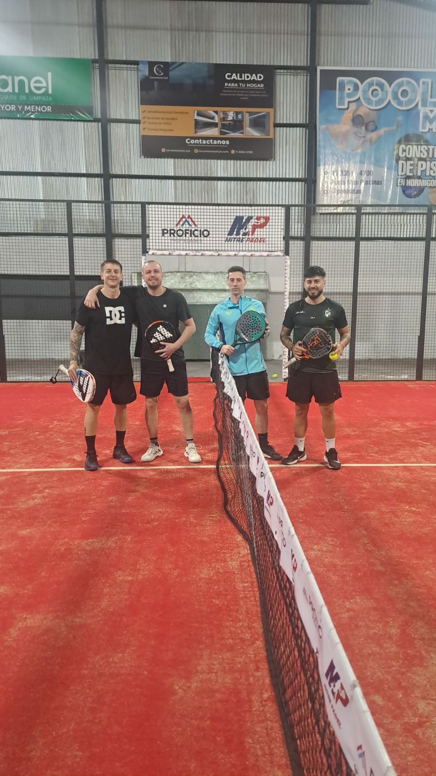 Foto de Greco, Luciano / Juarez, Angel vs Padella, Federico / Saurina, Rodrigo