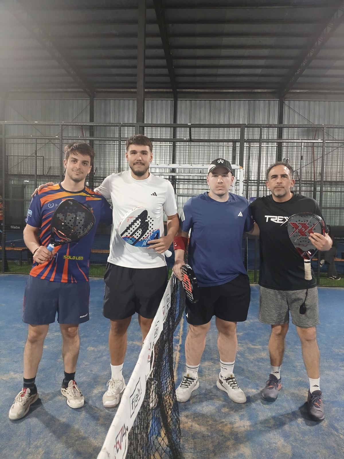 Foto de Montes de Oca, Matías / Rossi, Bruno Nicolás vs Del Longo, Bautista / Staniscia, Andrés
