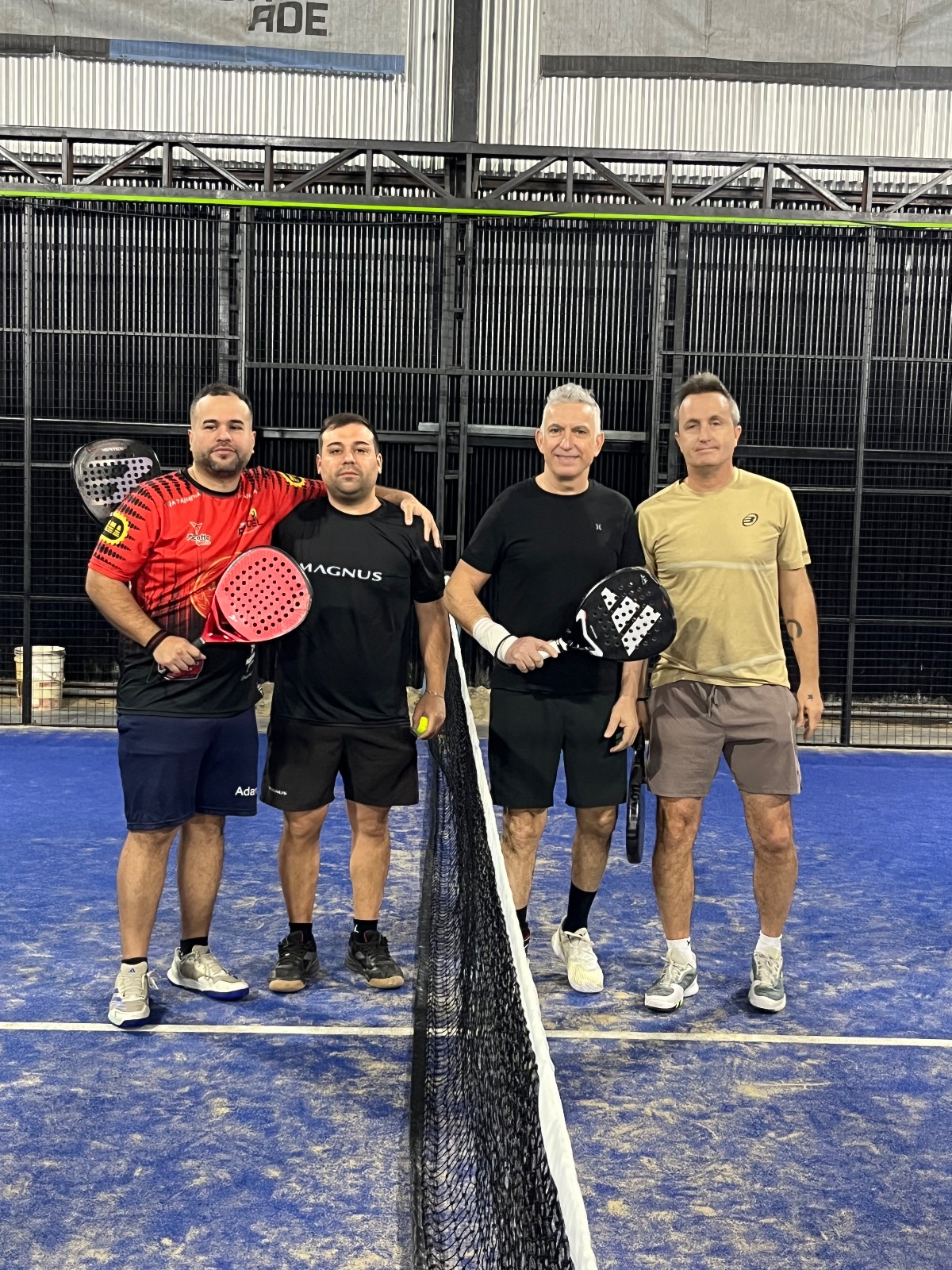 Foto de Gatti, Sergio / Trinca, Pablo vs Lamelo, Lautaro / Olmedo, German