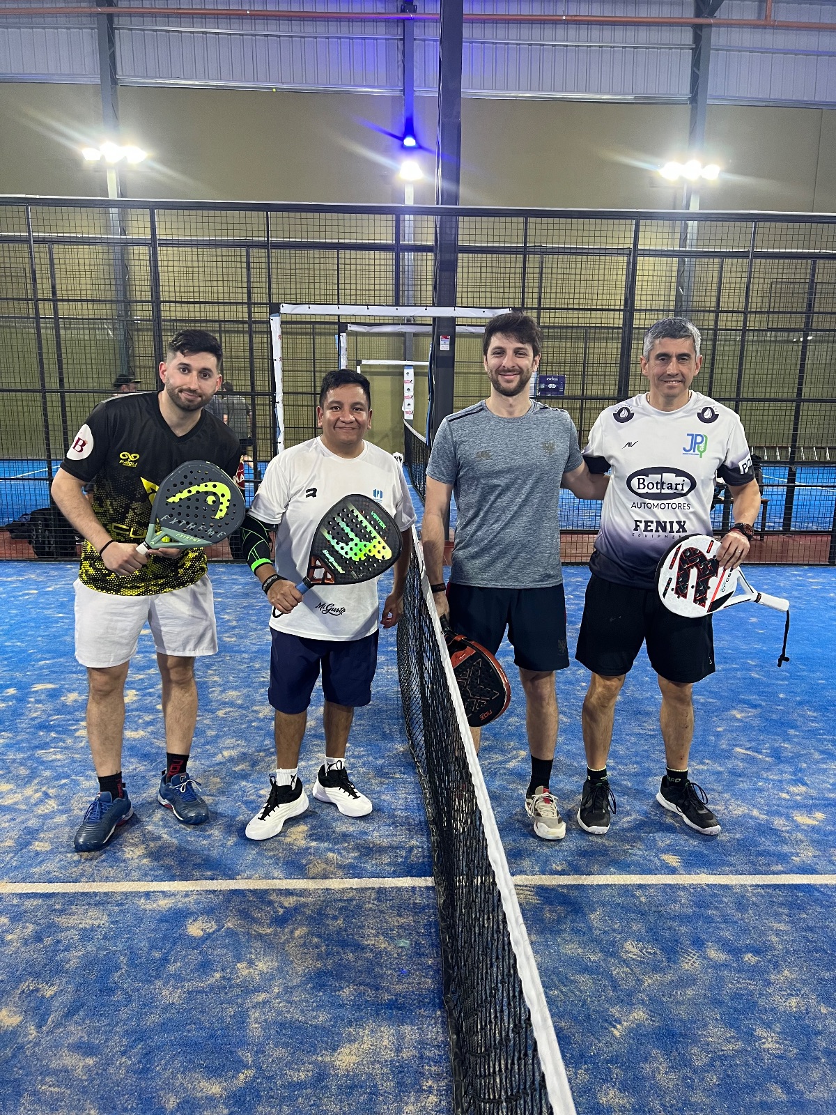 Foto de Maffeo, Adrian / Zito, Tomas vs Ortiz, Cristian / Salazar, José
