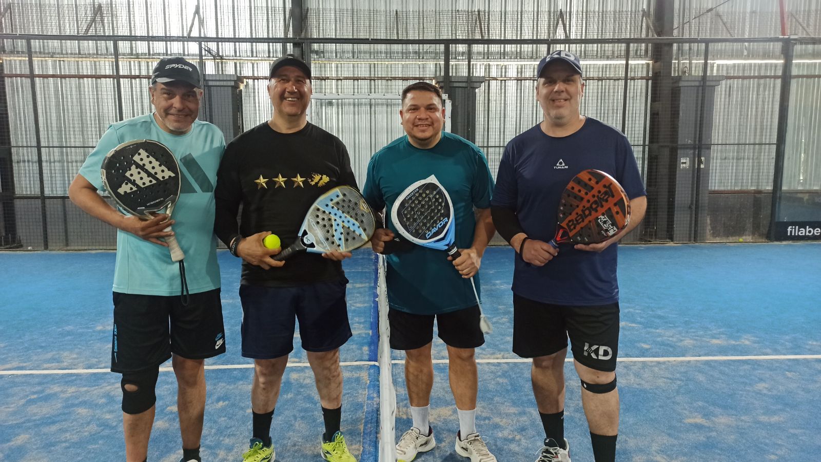Foto de Bernis, Eduardo Sergio / Gallina, Hernan Matias vs Guardo, Raul / Lucidi, Juan Manuel