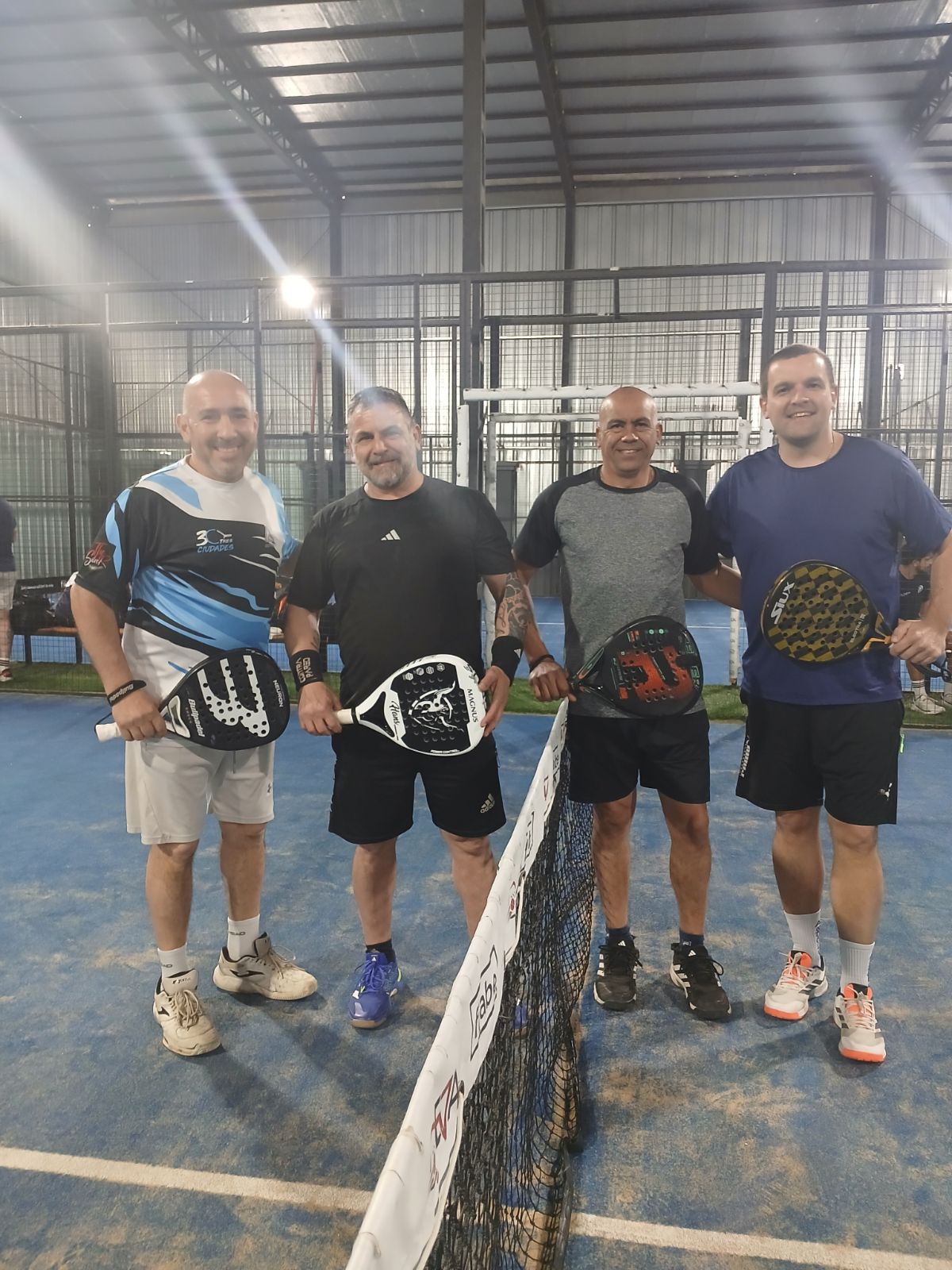 Foto de Quiroga, Pablo Daniel / Veliz, Rolando vs Epifani, Pablo Andrés / Garibaldi, Luis Ángel David