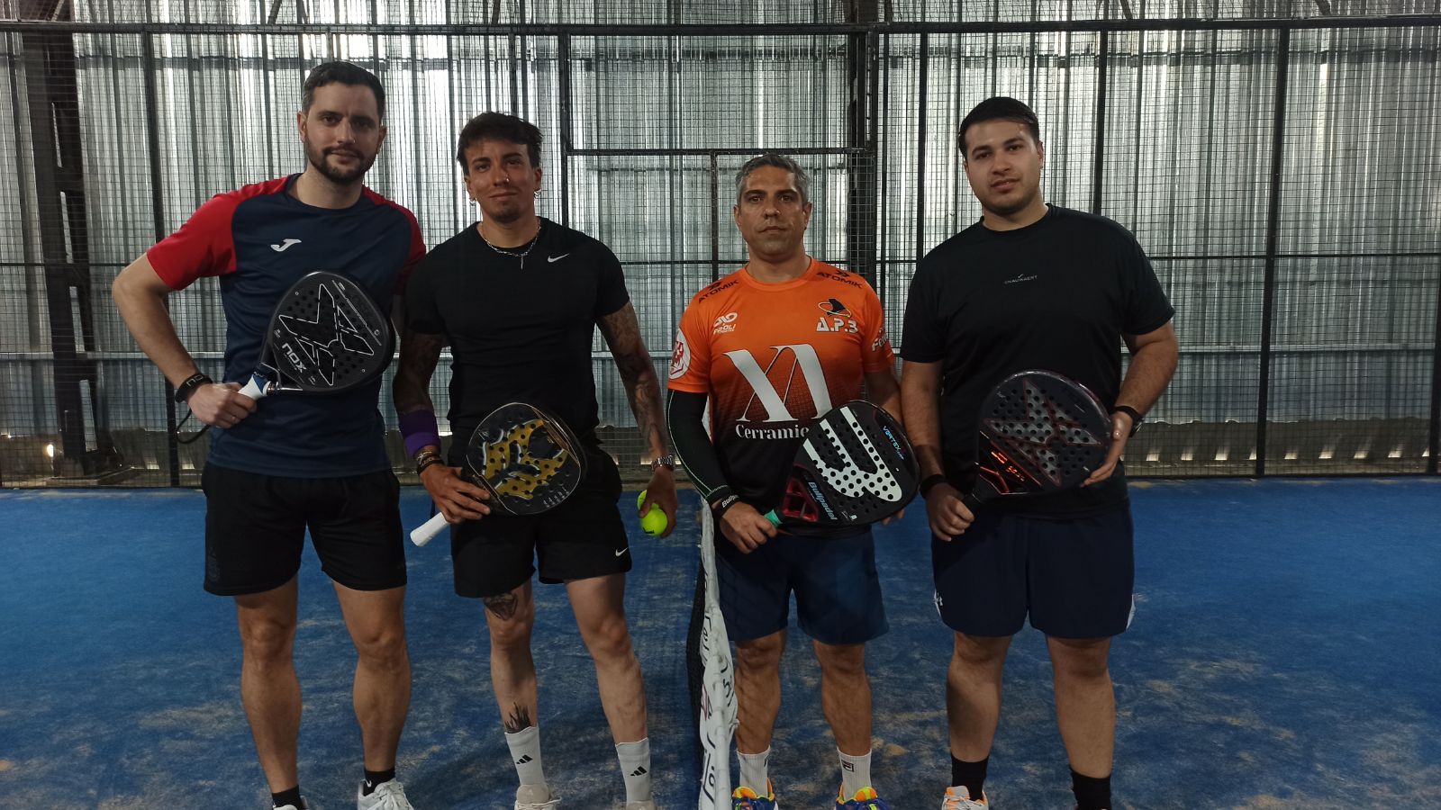 Foto de López, Agustín / Rojas, Diego vs Kester, Dylan / Viviani, German Horacio