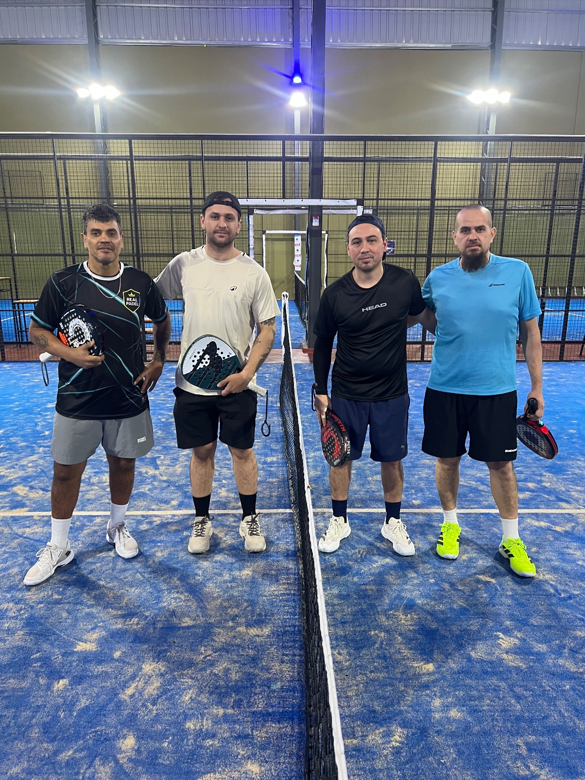 Foto de Antoniak, Fernando / Rios, Gabriel vs Robledo, Guillermo / Zarini, Octavio