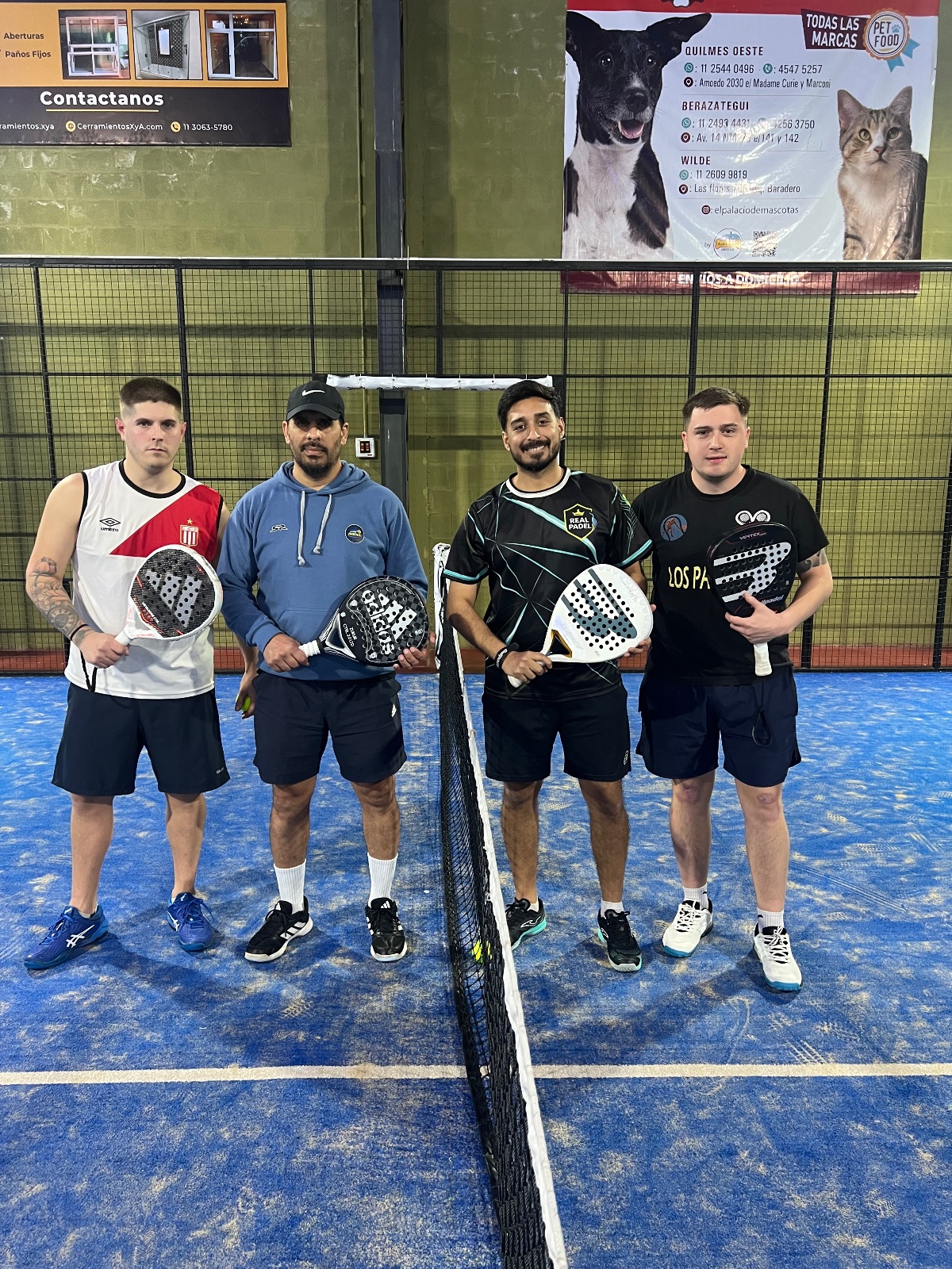 Foto de Isasi, Juan Cruz / Puliti, Leonel vs Gomez, Agustín / Orellana, Leandro
