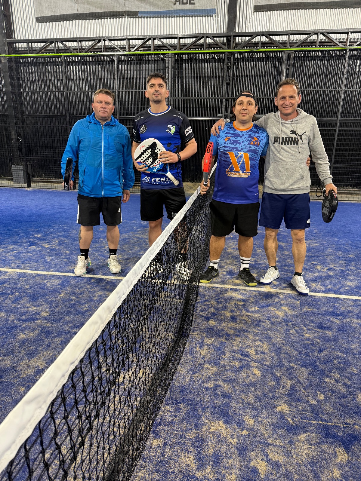 Foto de Alayon, Leonardo / Figueras, Martín vs Rodríguez, Federico / Vera, Carlos Andres