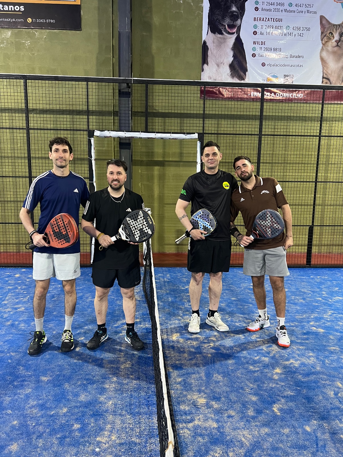 Foto de Cabezal, Cristian / Perez Dunel, Leandro vs Nador, Sacha / Romano, Braian