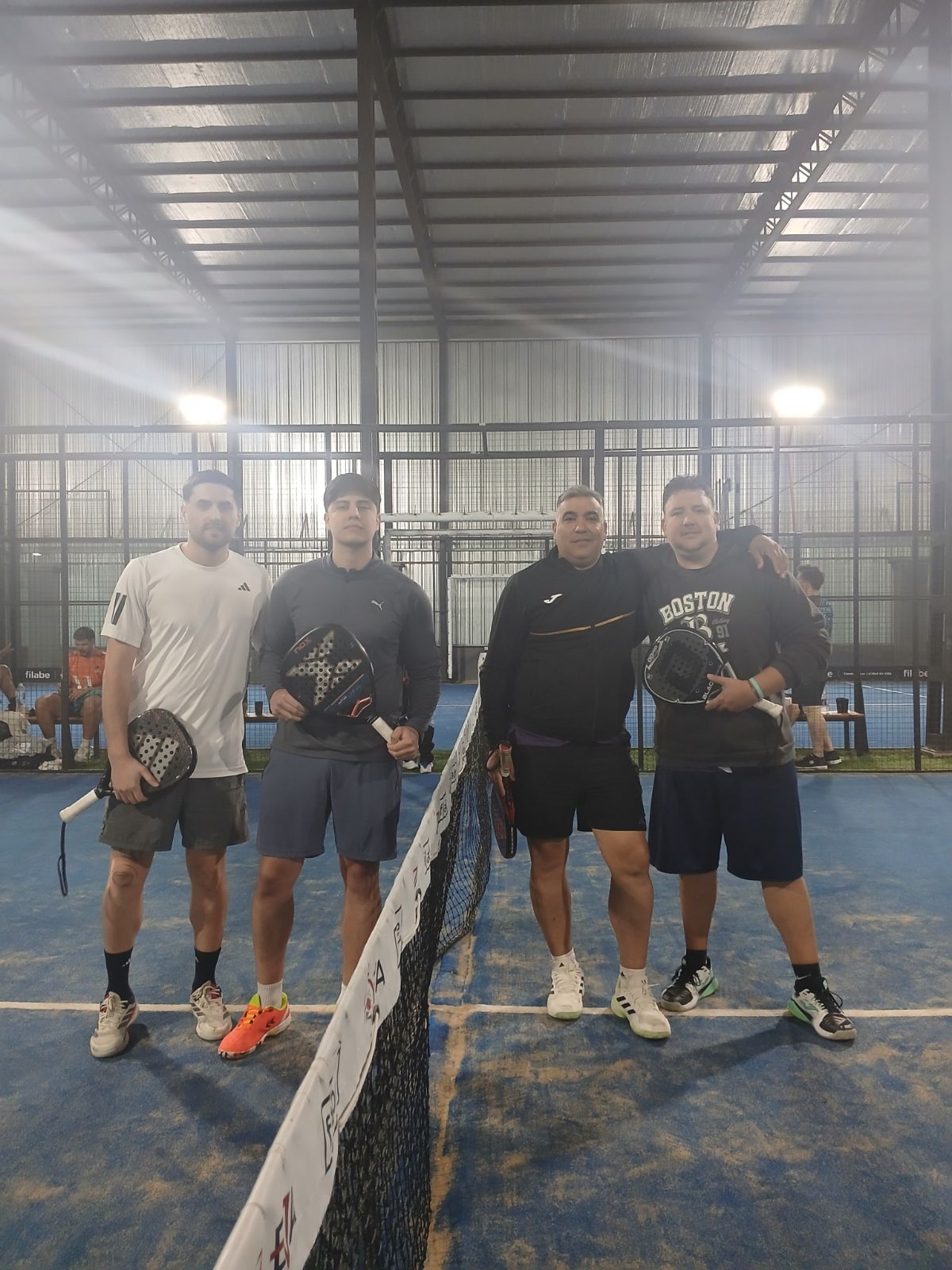 Foto de Garay, Diego / Romano, Claudio Paul vs Biondo, Lucas / Trapani, Israel