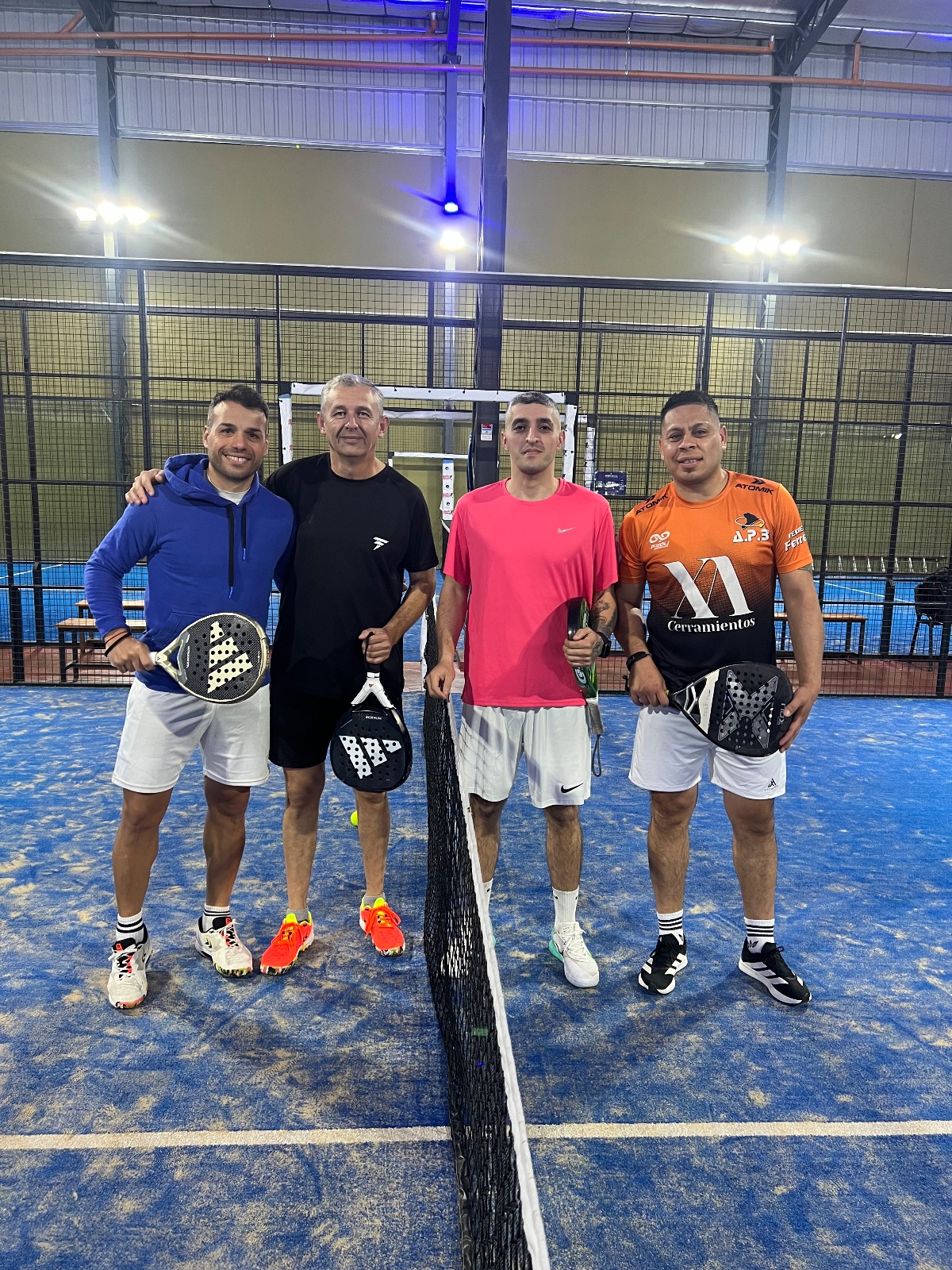 Foto de Ortiz, Gustavo / Roldan, Nestor vs Calello, Adrian / Gutiérrez, Martín