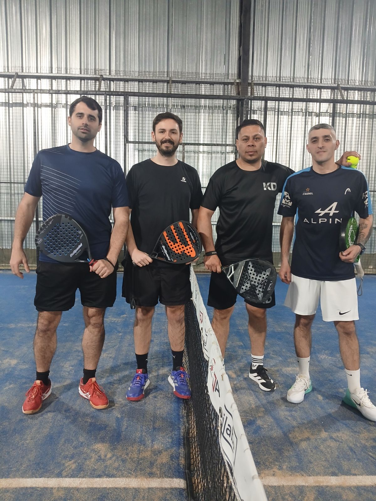 Foto de Ortiz, Gustavo / Roldan, Nestor vs Brabermoin, Matias / Fernandez, Tomas