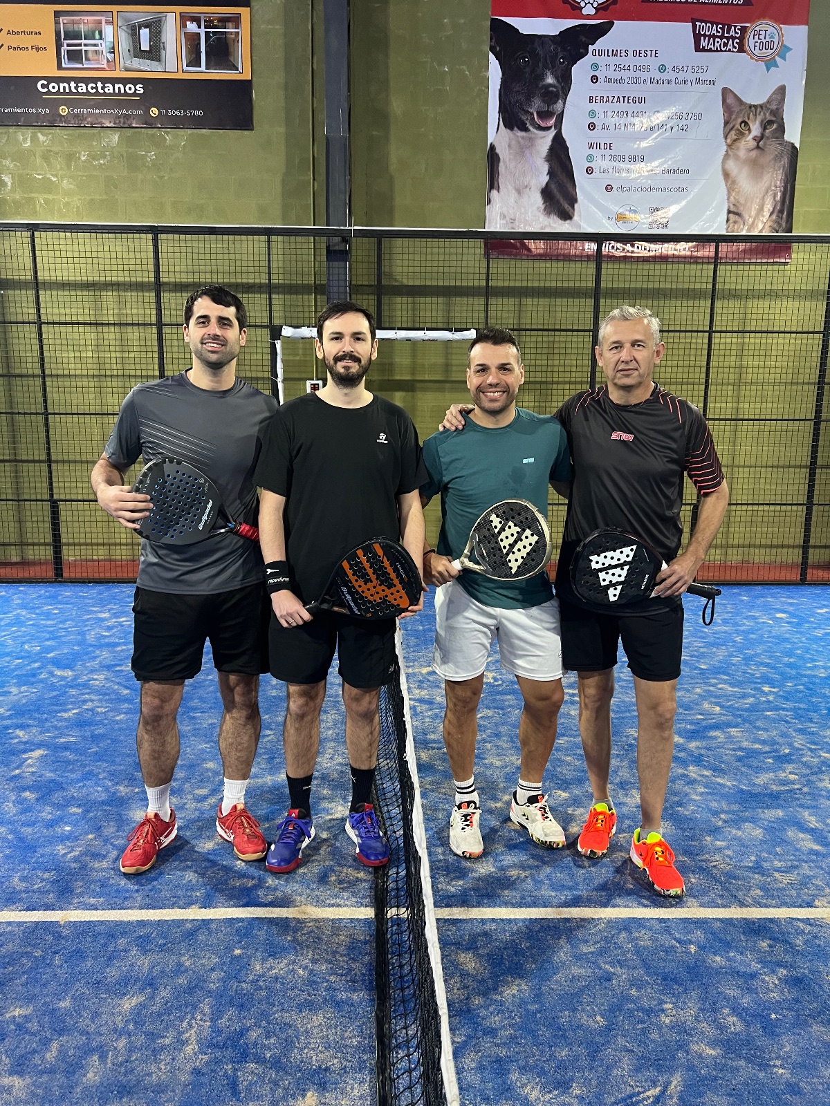 Foto de Calello, Adrian / Gutiérrez, Martín vs Brabermoin, Matias / Fernandez, Tomas