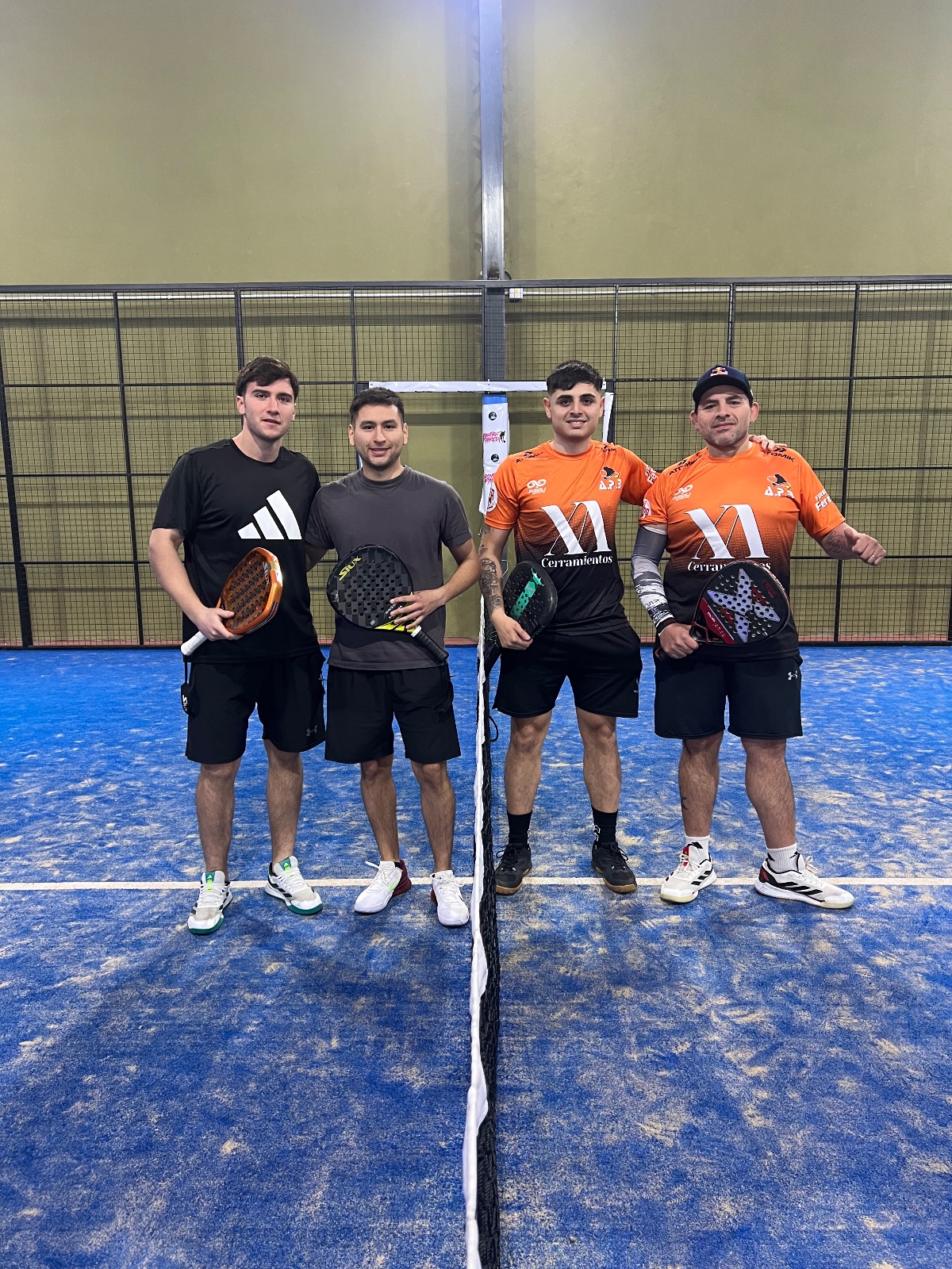 Foto de Salvatierra, Israel / Salvatierra, Pablo vs Benítez, Christian / Null, Facundo