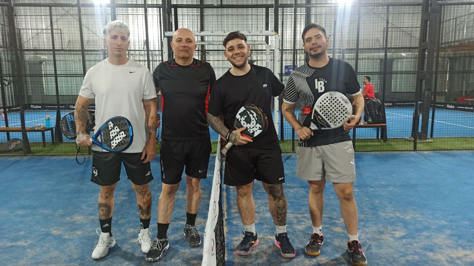 Foto de Amuchastegui, Néstor / González, Raúl vs Binetti, Gonzalo / Sokol, Pablo