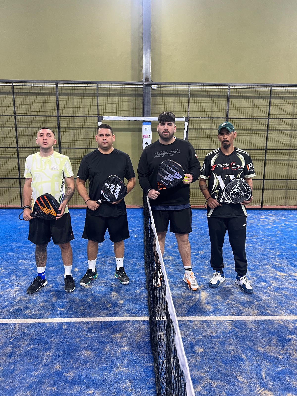 Foto de Oña, Leonardo / Sánchez, Matías Nahuel vs Lopez, Franco / Vergara, Pablo Germán
