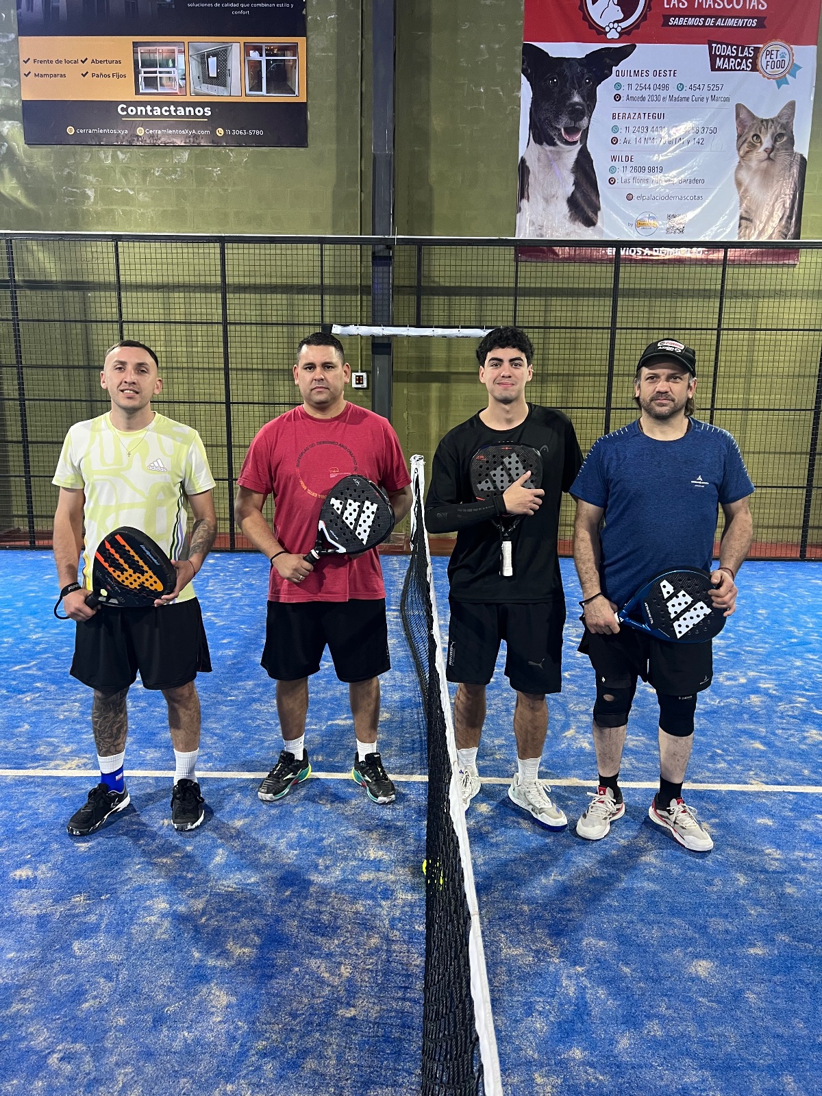 Foto de Oña, Leonardo / Sánchez, Matías Nahuel vs Acuña, Ezequiel / Del Balso, Miguel