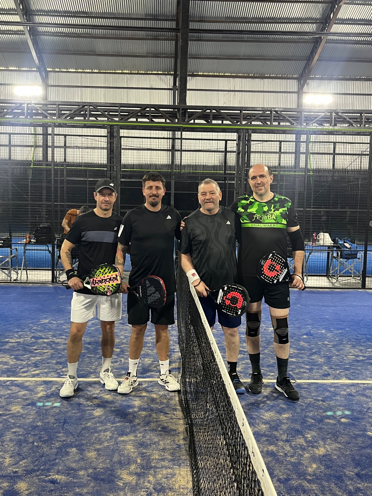 Foto de Casalini, Nahuel / Fermoselle, Federico Ruben vs Baiz, Edgardo Enrique / D'Abundo, Aldo Antonio