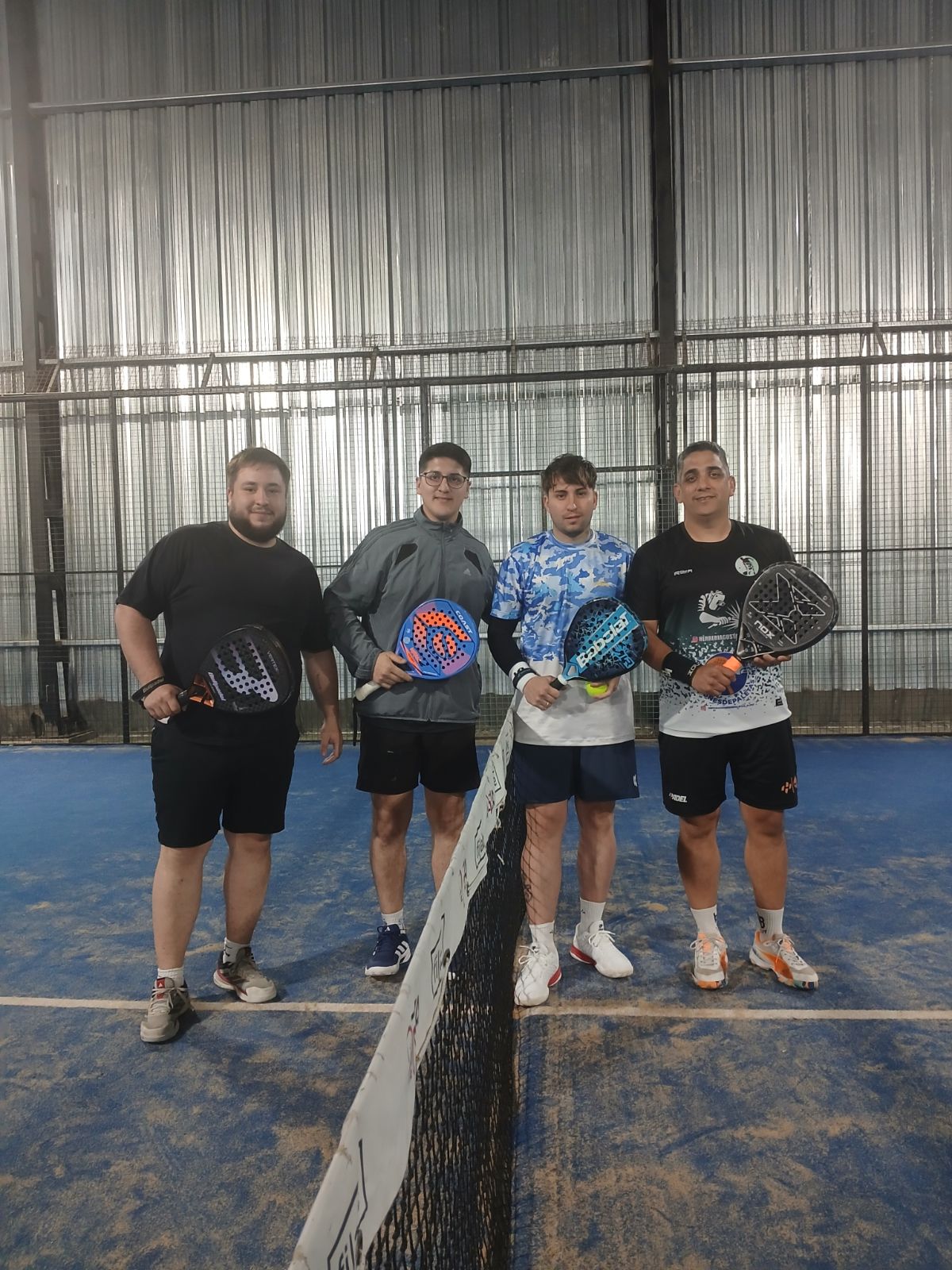 Foto de Barraza, Braian / Ghiglione, Facundo vs Bazze, Agustin / Roldán, Javier