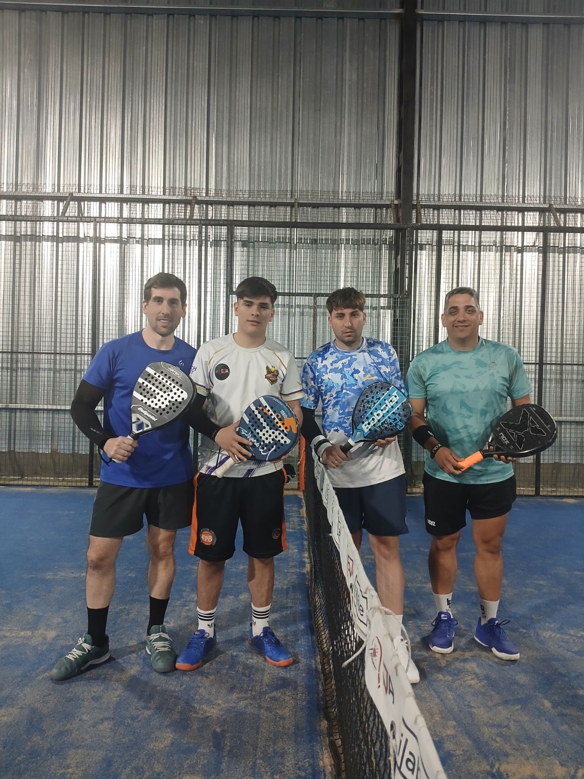 Foto de Bazze, Agustin / Roldán, Javier vs Graffigna, Mauro / Sandoval, Mateo