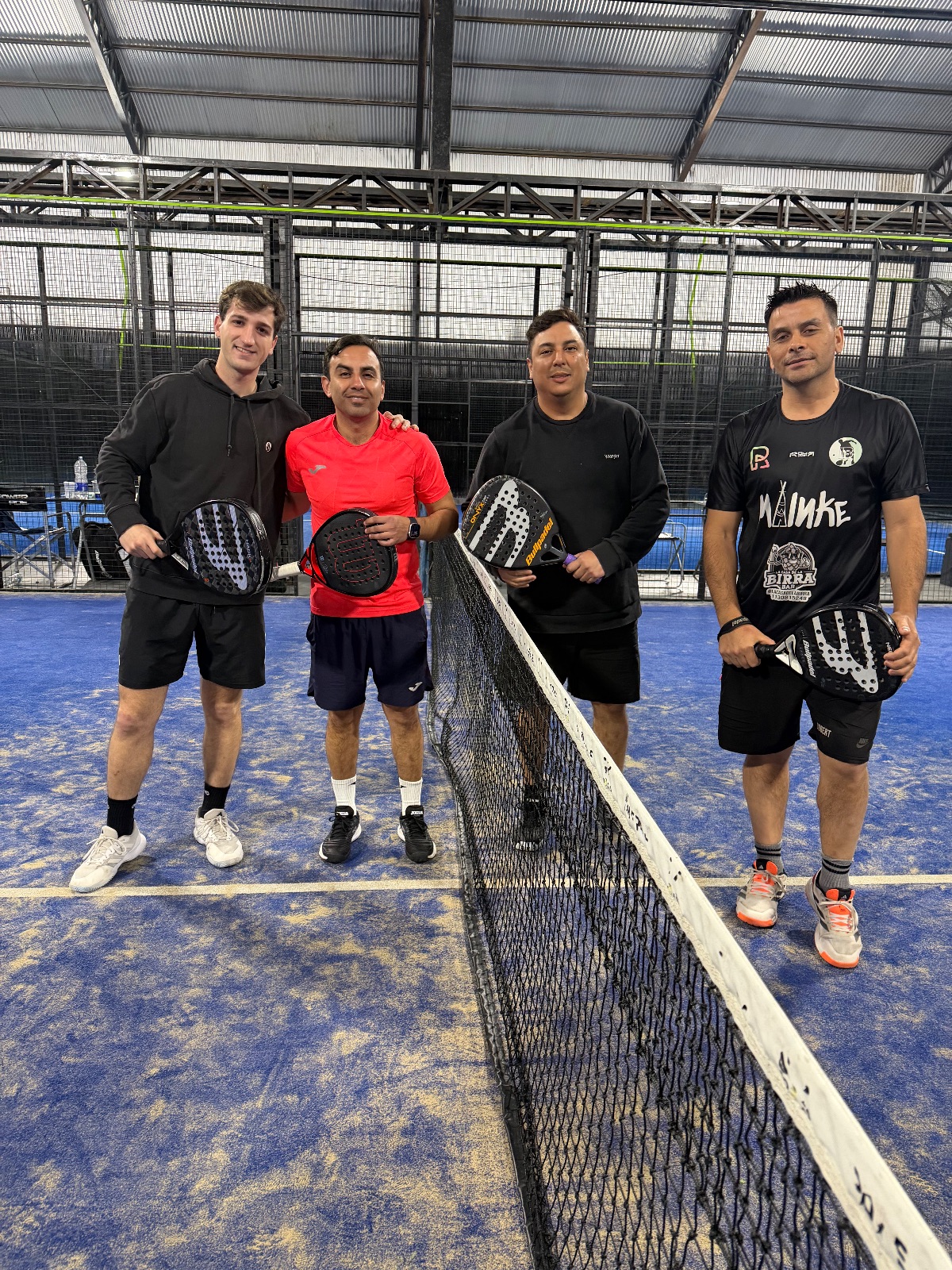 Foto de Juares, Roberto / Meza, Cristian vs Benitez Sanchez, Hernán / Ferraro, Lucas