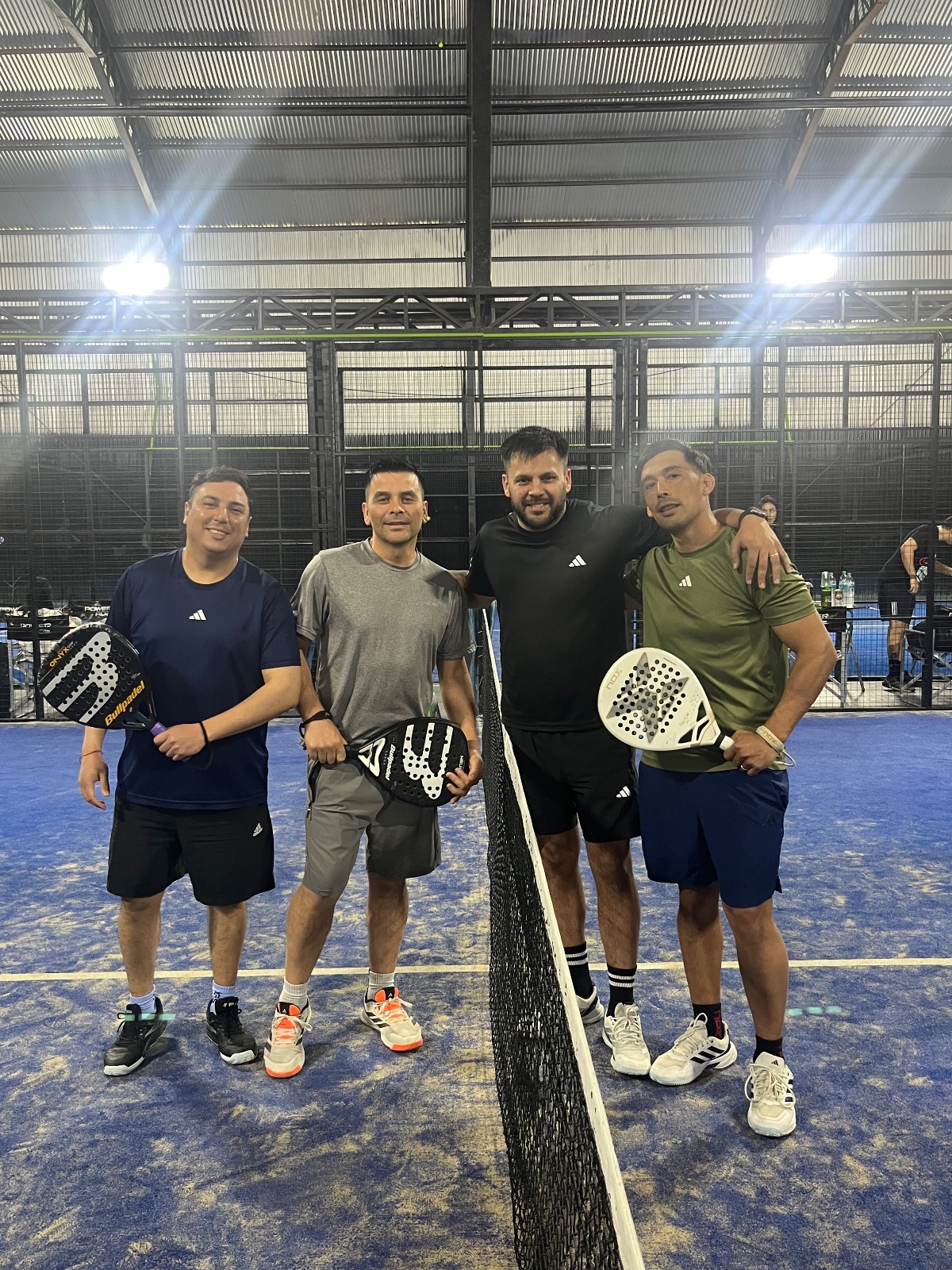 Foto de Juares, Roberto / Meza, Cristian vs Soressi, Mariano / Sztyn, Nahuel Nicolas