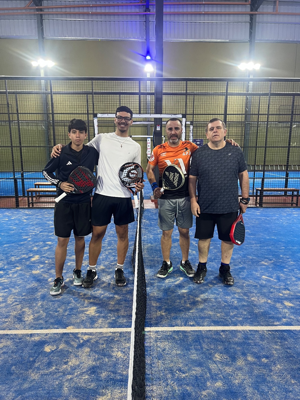 Foto de Capitina, Gabriel / Trapani, Samuel vs Paulino, Lautaro / Trapani, Mateo