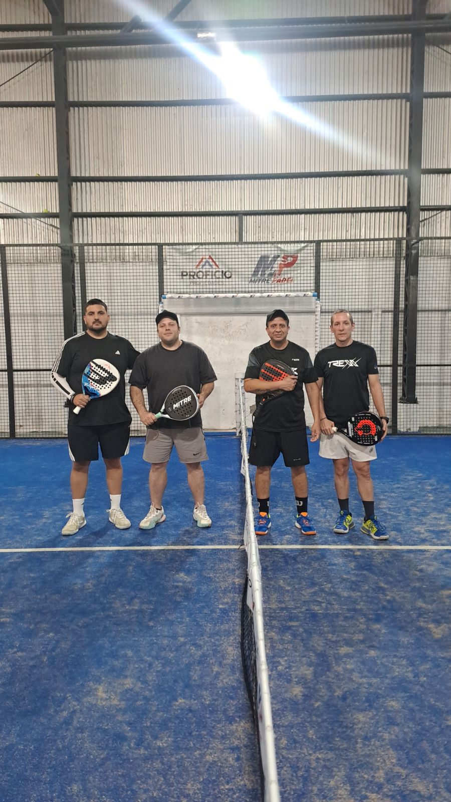 Foto de Jara, Jonatan / Medina, Lucas vs Carro, Leonel / Vega, Manuel