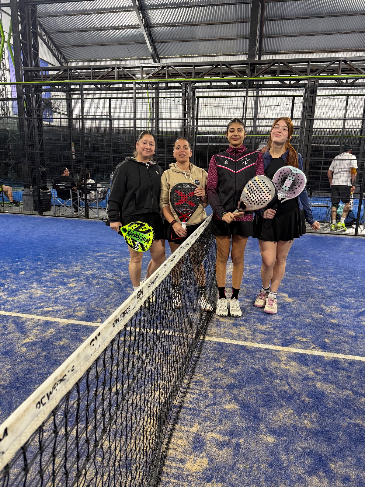 Foto de Godoy, Catalina Guadalupe / Rodríguez, Fiorella vs Diaz, Daiana / Navoni, Daniela