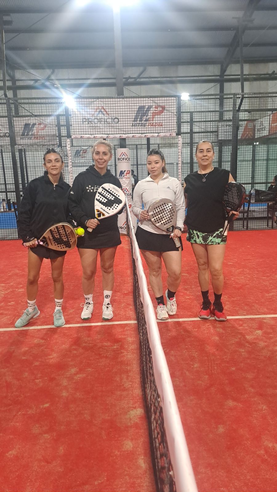 Foto de Cornejo, Hebe / Raffetto, Verónica vs Ochera, Carolina / Verón, Yolanda