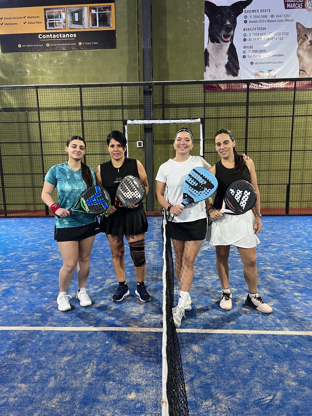 Foto de Alegre, Melany / Escobar, María Celeste vs Pasquale, Chiara / Sánchez, Cintia Lorena