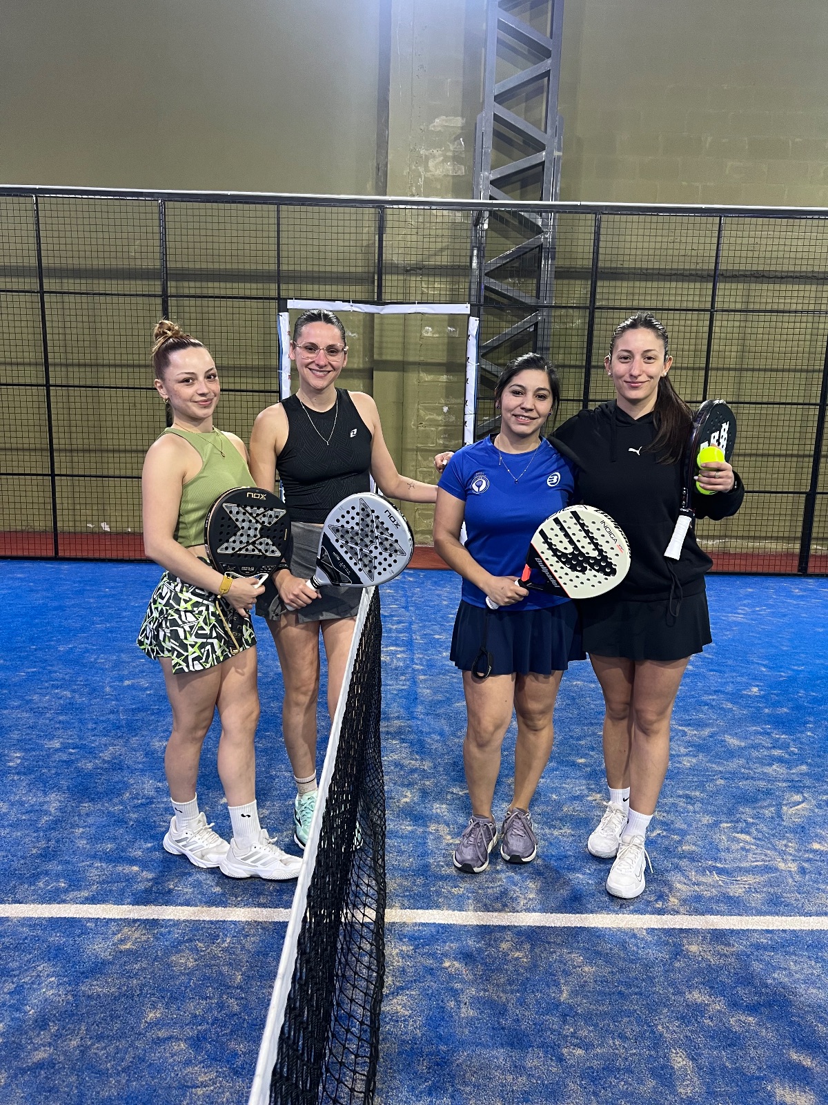Foto de Bosnach, Gisela / Drab, Rocio vs Bogado, Florencia / Rodriguez, Julieta