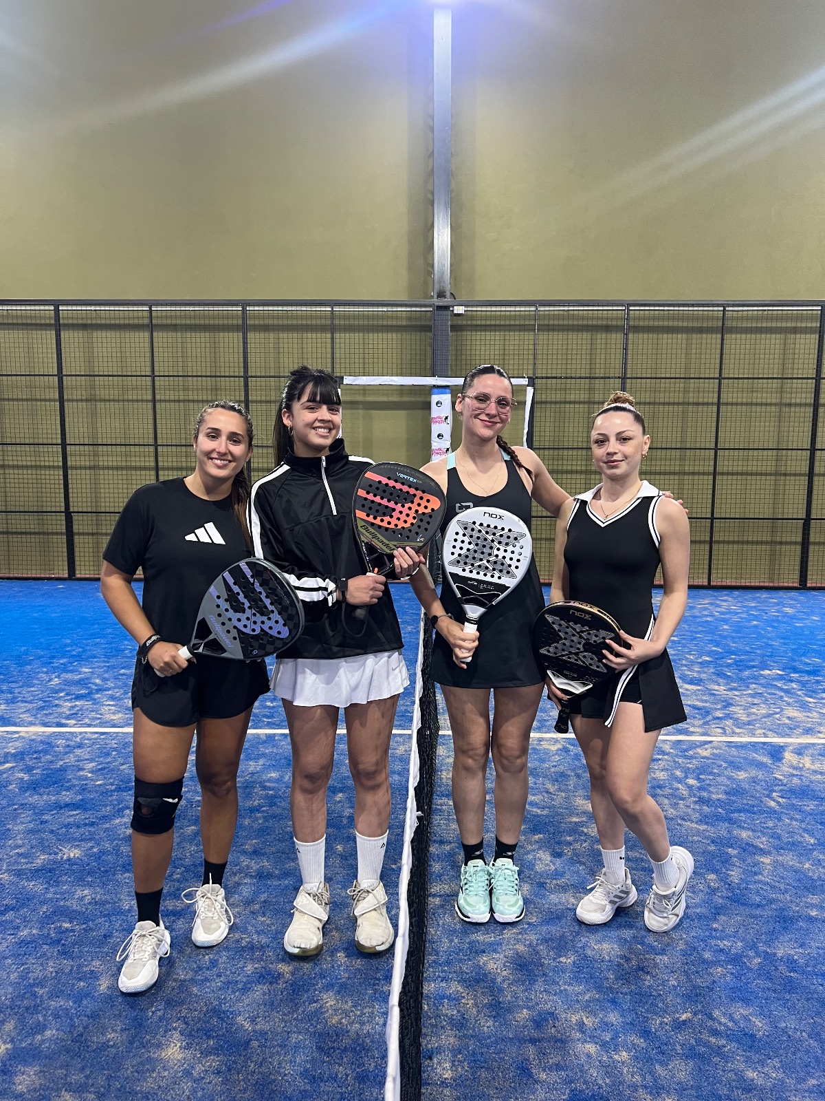 Foto de Bogado, Florencia / Rodriguez, Julieta vs Perez Nadine, Lourdes / Vega, Candela