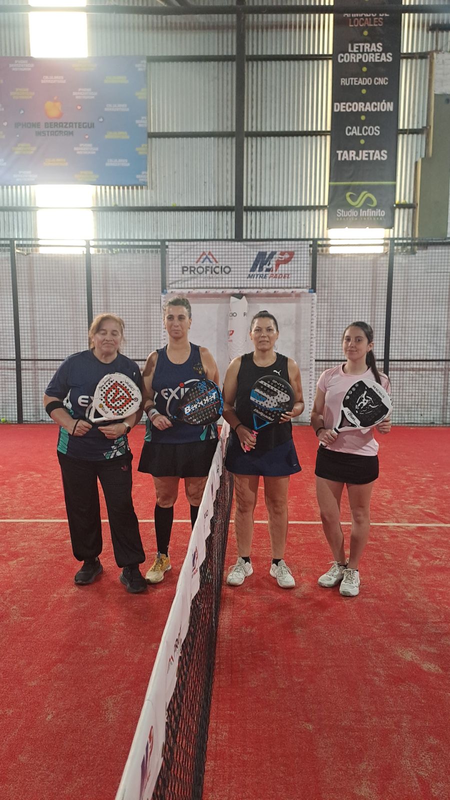 Foto de Aranda, Carina / Ordoqui, Diana vs Espinoza, Sofía / Martínez, Nancy